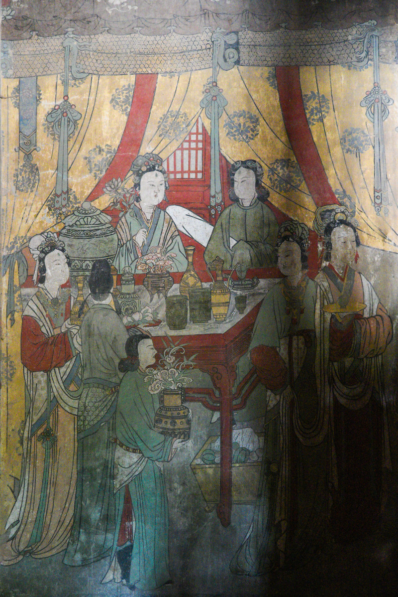 流落美国的珍品元代壁画曾是山西广胜寺的一部分