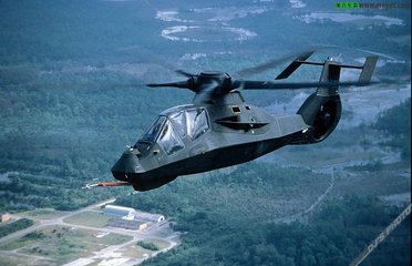 世界上唯一一款隐身武装直升机,有同f-117一样的全隐身机身