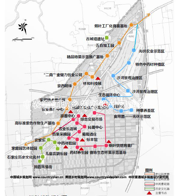 现代农业综合体 河北蔚县现代农业综合体示范区概念性总体规划 控制性