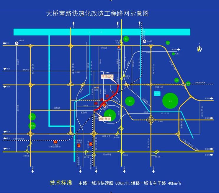 日前,经过招投标,长山大道快速化改造工程已经确定了勘察设计单位.