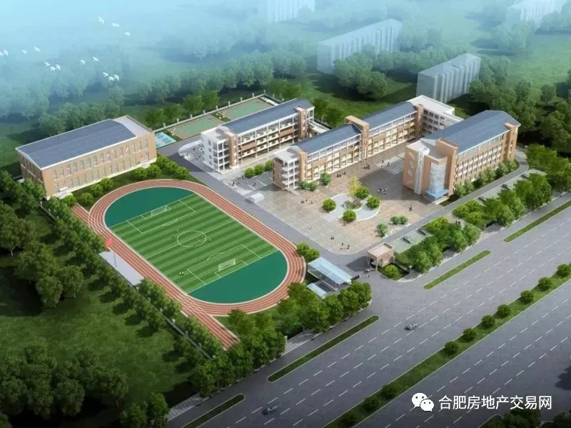 淝河小学二期扩建项目效果图