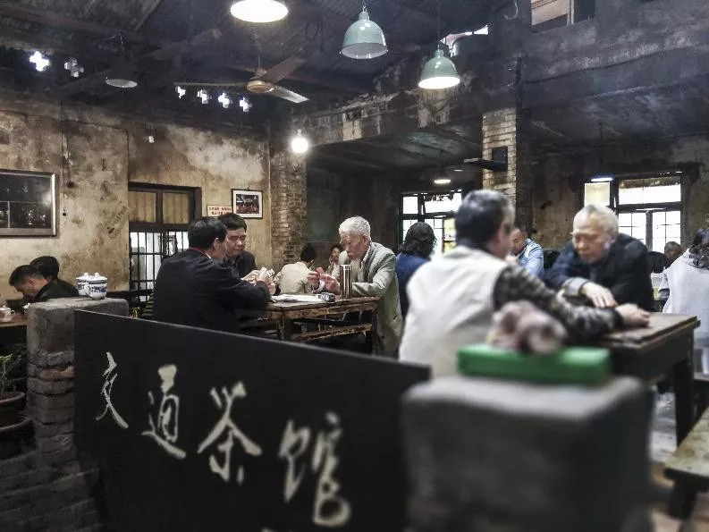高清大图 | 交通茶馆,重庆唯一保持着上世纪风格的茶馆