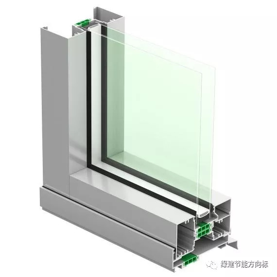 高节能断桥铝合金门窗型材示意,这隔热条的尺寸规格和型号一定让你大