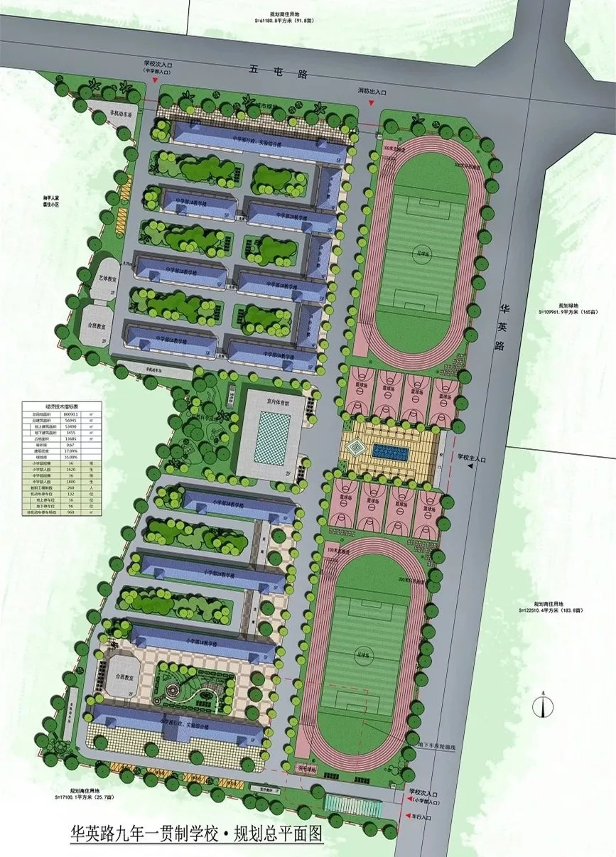 菏泽开发区将新建一所九年制一贯制学校!规划中