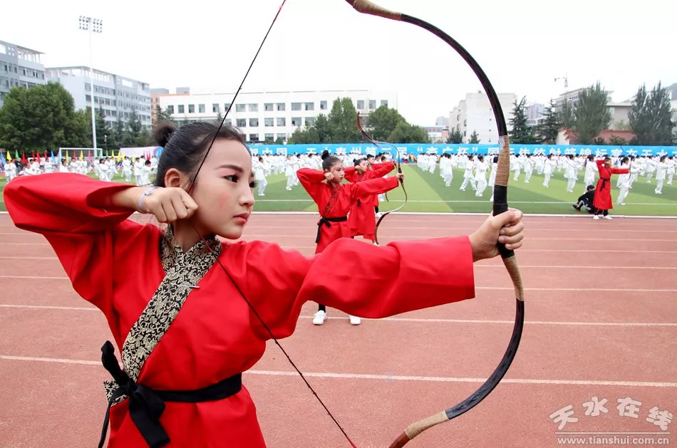 在传承弘扬中国传统射艺文化,推动民族传统体育发展,挖掘秦州丰厚历史