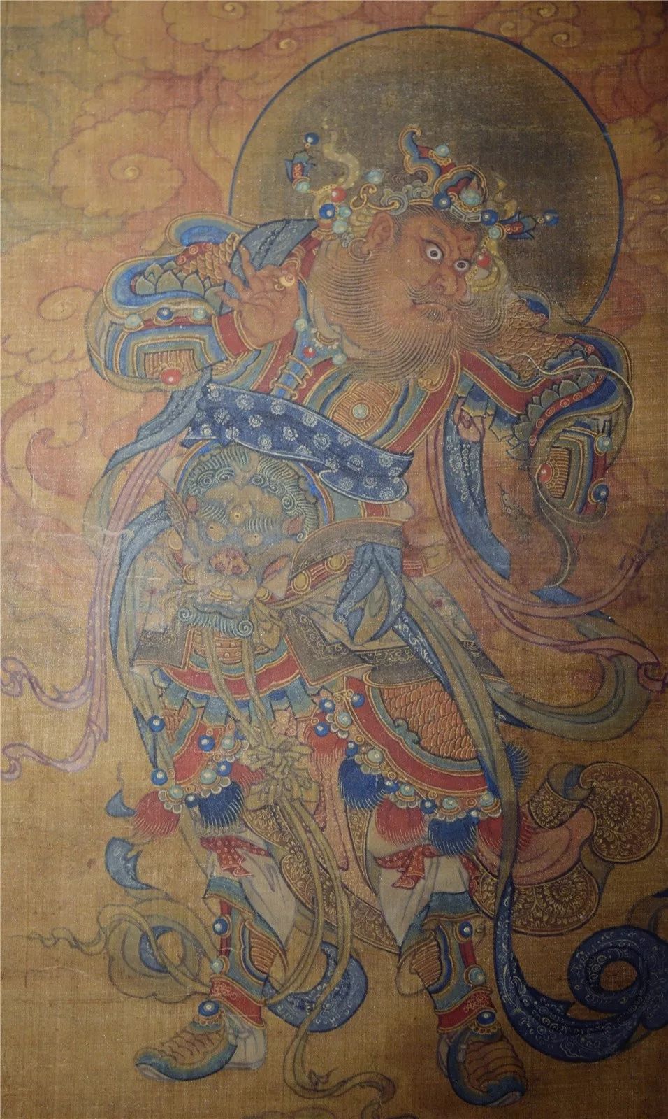 佛教艺术宝宁寺水陆画的高清细节