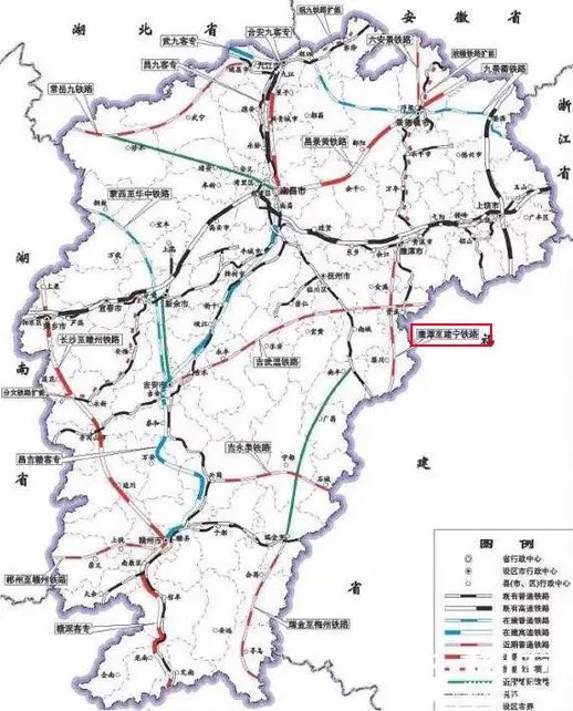 途经金溪铁路进入江西铁路建设计划