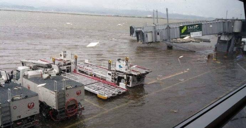 日本台风致关西机场成孤岛750名滞留中国游客半数已转移
