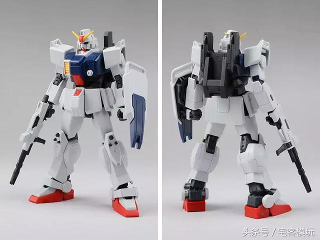 模型製作范例：筆塗+輕度舊化 HGUC 陸戰型高達教程 時尚 第2張