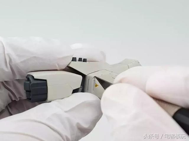 模型製作范例：筆塗+輕度舊化 HGUC 陸戰型高達教程 時尚 第49張