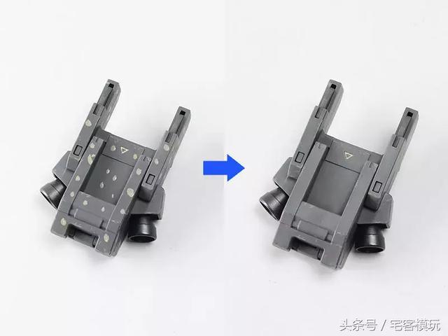 模型製作范例：筆塗+輕度舊化 HGUC 陸戰型高達教程 時尚 第78張