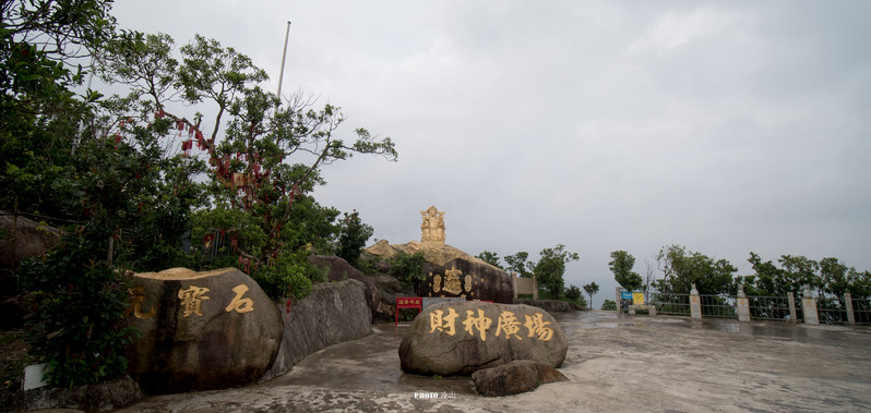 新会财神山,航拍神话魔境