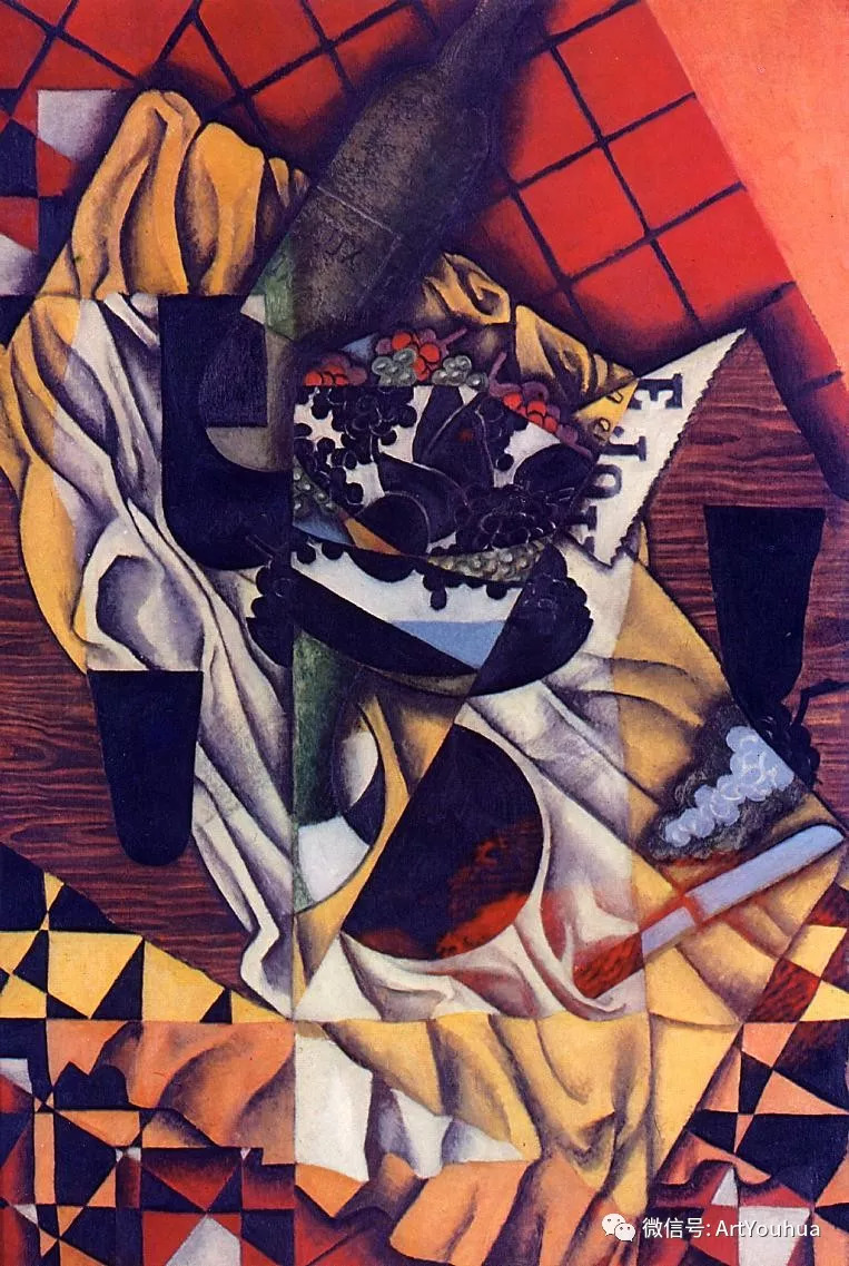 立体主义 西班牙画家juan gris_胡安·格里斯