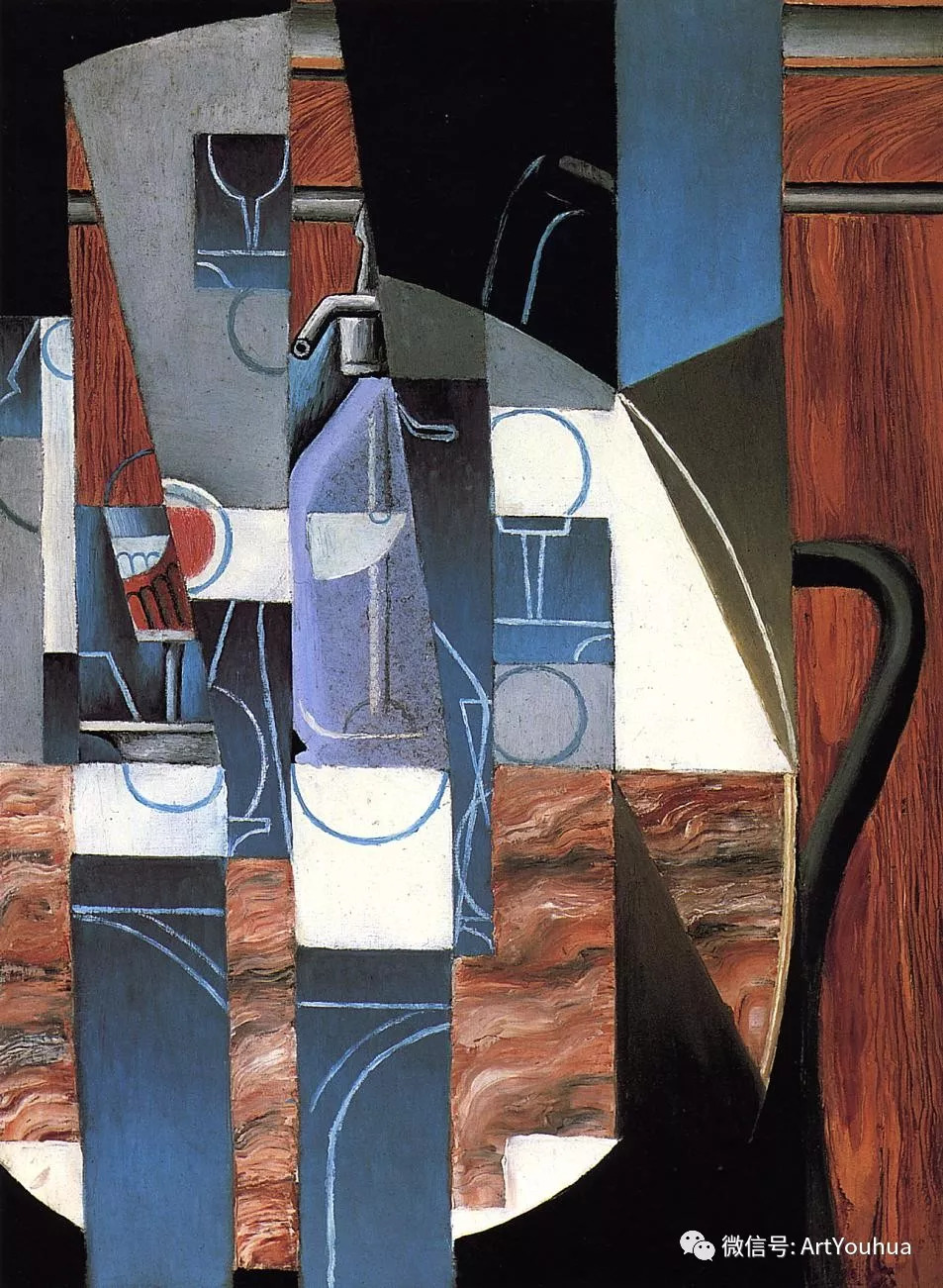 立体主义 西班牙画家juan gris_胡安·格里斯