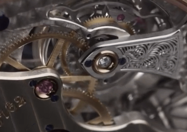 百万级别的朗格陀飞轮腕表 复杂的微机械装置