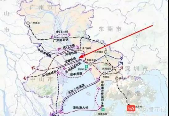 深圳地铁33号线延伸至惠阳!将成深圳东部至机场快线