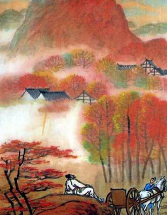 写秋天美好的唐诗 除了刘禹锡的《秋词》还有许多