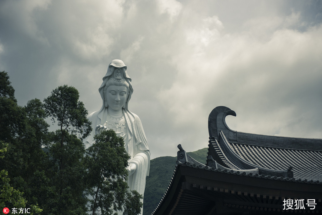 李嘉诚花数十亿建的慈山寺美呆了 供奉观音不烧香