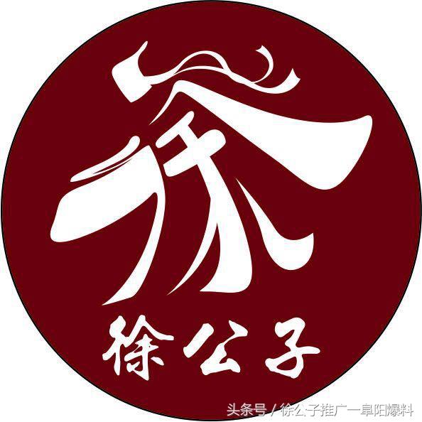 我们先是将图形的徐和文字的徐相结合,做了一个徐字标.