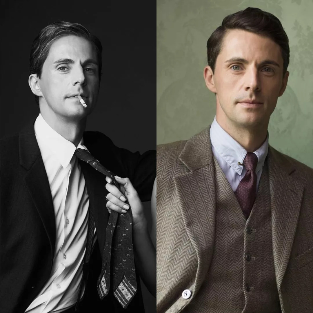 matthew goode 是看《唐顿庄园》时,就被他的气质深深迷住了.