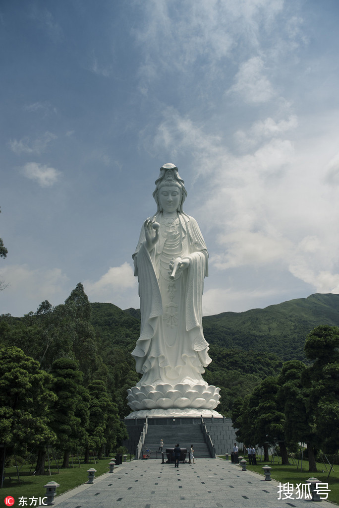 李嘉诚花数十亿建的慈山寺美呆了 供奉观音不烧香