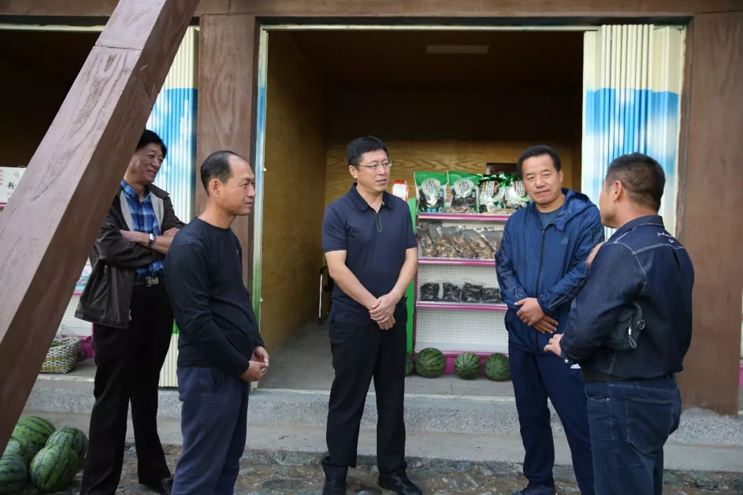 【调研】市委副书记,市长李源波到上街基镇,锦山镇调