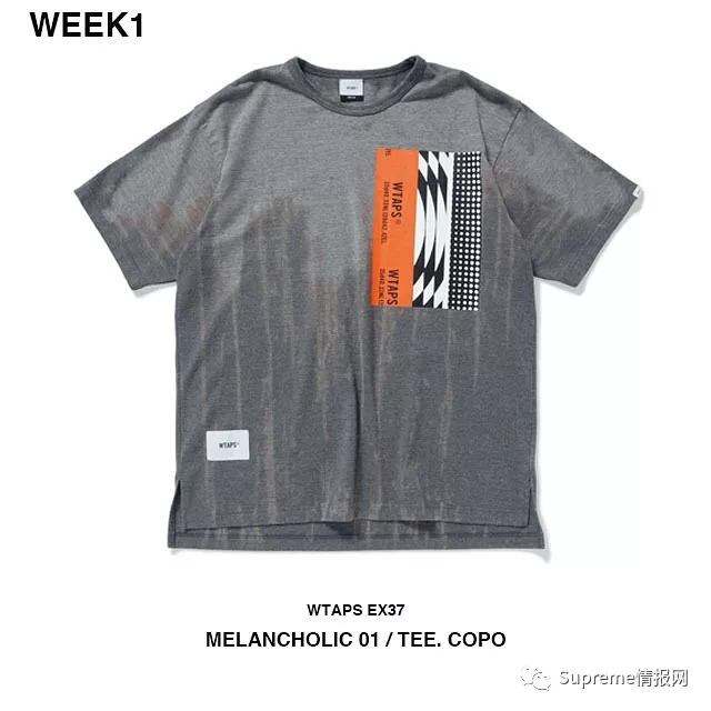 WTAPS MELANCHOLIC 02 TEE COPO-