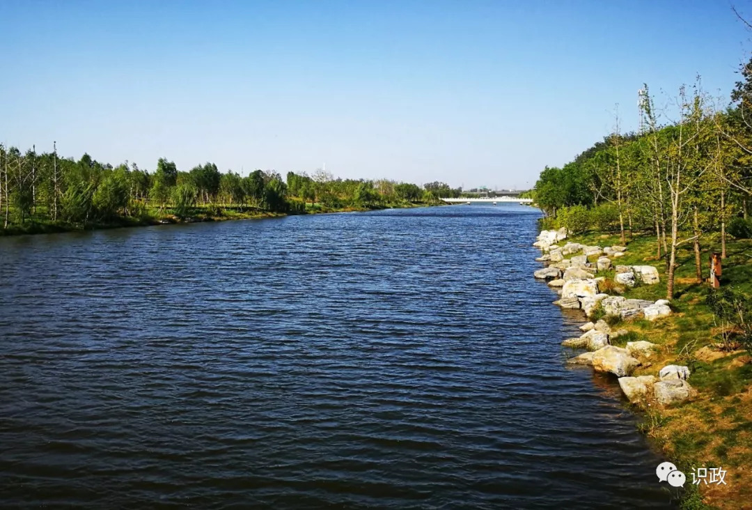 蓝天, 碧水,马家湾湿地公园处处景美如画