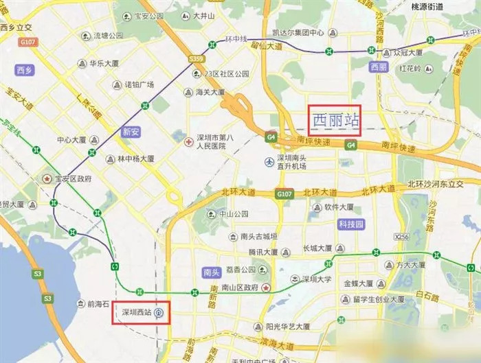 深圳地铁又传好消息西丽高铁站又有新进展宝安老城区还将建设两条地铁