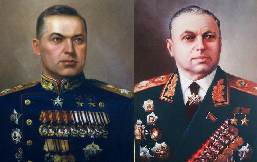 与朱可夫元帅和科涅夫元帅一起被誉为苏联红军的"三套马车,被誉为