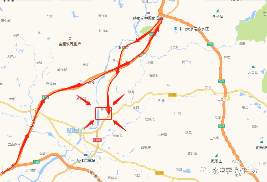 来校路线干货,请速看避免塞车!_大广高速