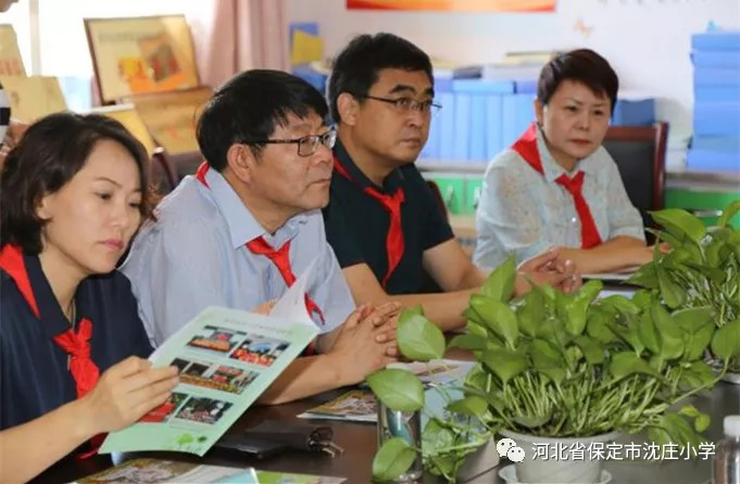 拳拳情深心系教育————竞秀区张雪松区长一行与保定市沈庄小学教师