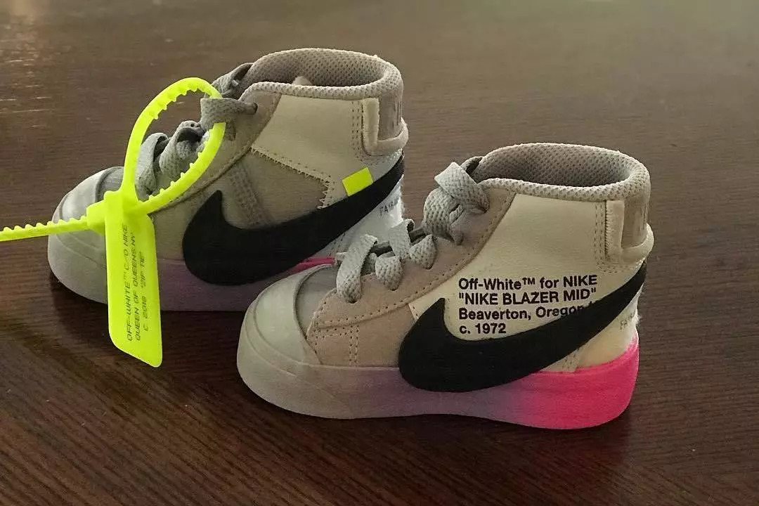 off-white x nike blazer "queen" customized