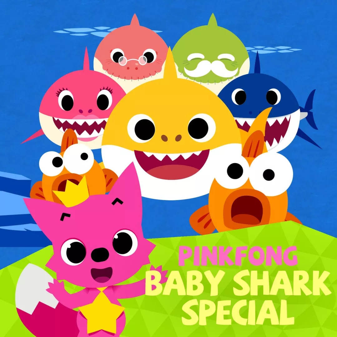 4pinkfong幼教儿歌舞曲baby shark本周再接再厉平稳上涨来到新高第32