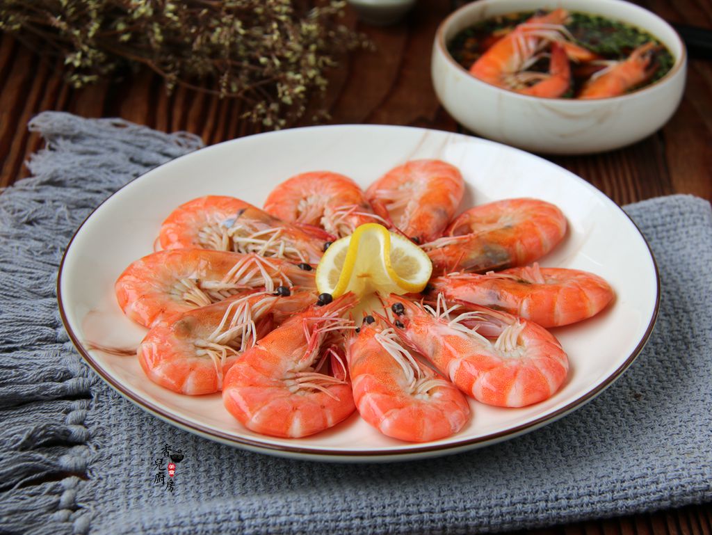 「簡單有深味」蔥薑蘸汁佐鹽水蝦 by 蜜斯Ann的美食日記 - 愛料理