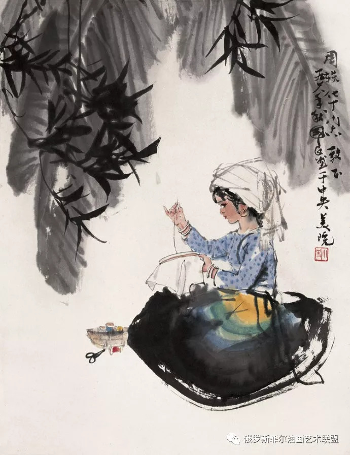 当代中国著名画家史国良国画作品欣赏