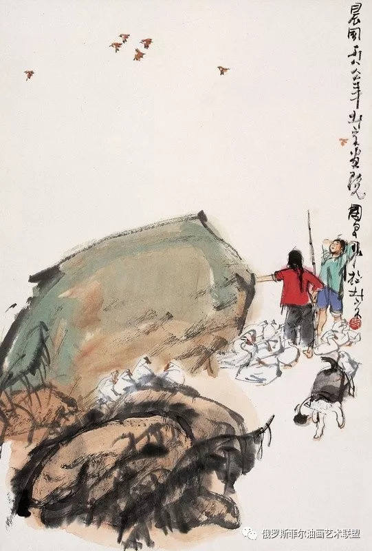 当代中国著名画家史国良国画作品欣赏