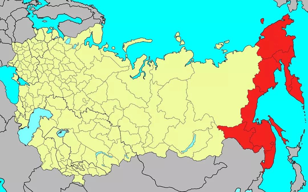 苏联远东军区的防区