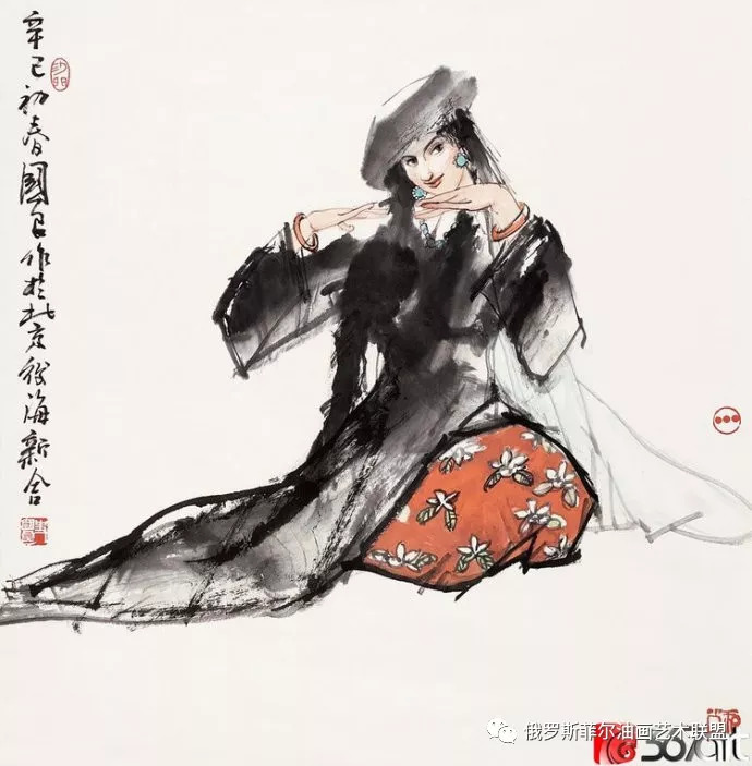 当代中国著名画家史国良国画作品欣赏