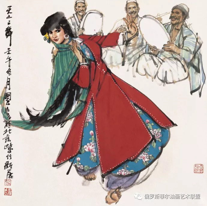 当代中国著名画家史国良国画作品欣赏