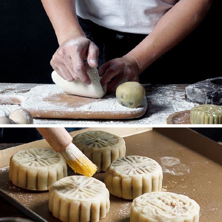 从馅料到饼皮全部都是老师傅精心配比纯手工制作 健康0添加实打实的