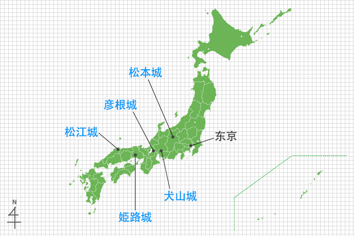 深度丨穿越半个世纪的伟业:最值得一去的日本五大古城池