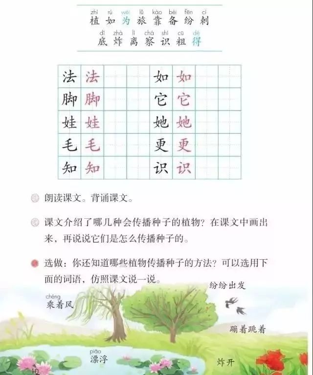 第3课《植物妈妈有办法》