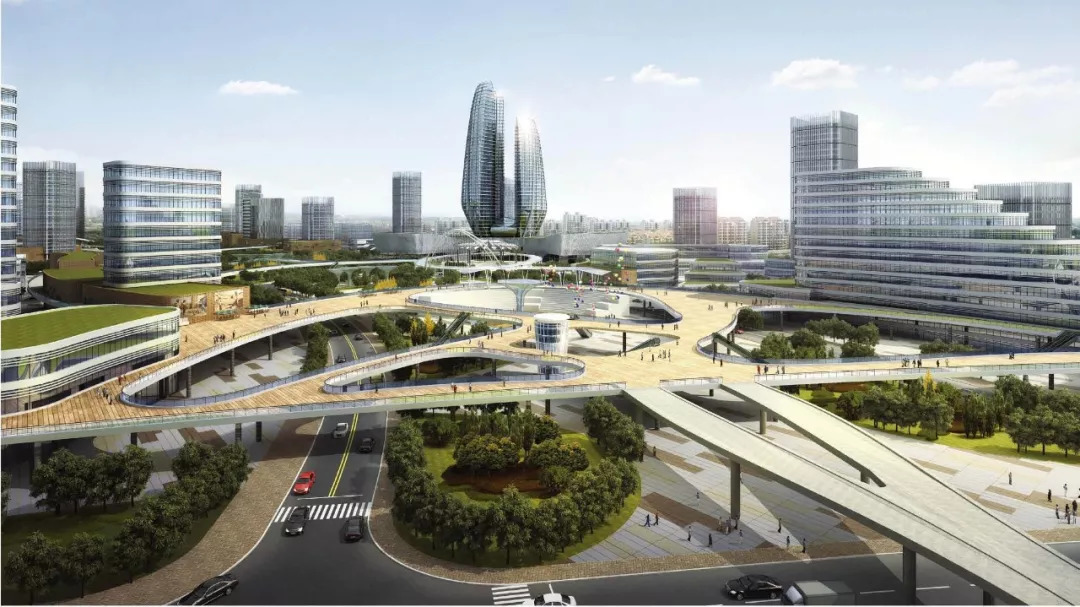 大庆西站站前地区城市设计_规划