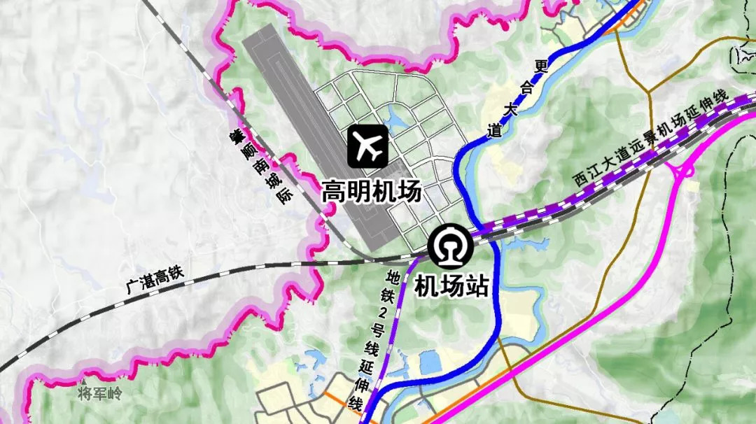 珠三角新干线机场位置敲定!高铁 城轨 地铁对接广州