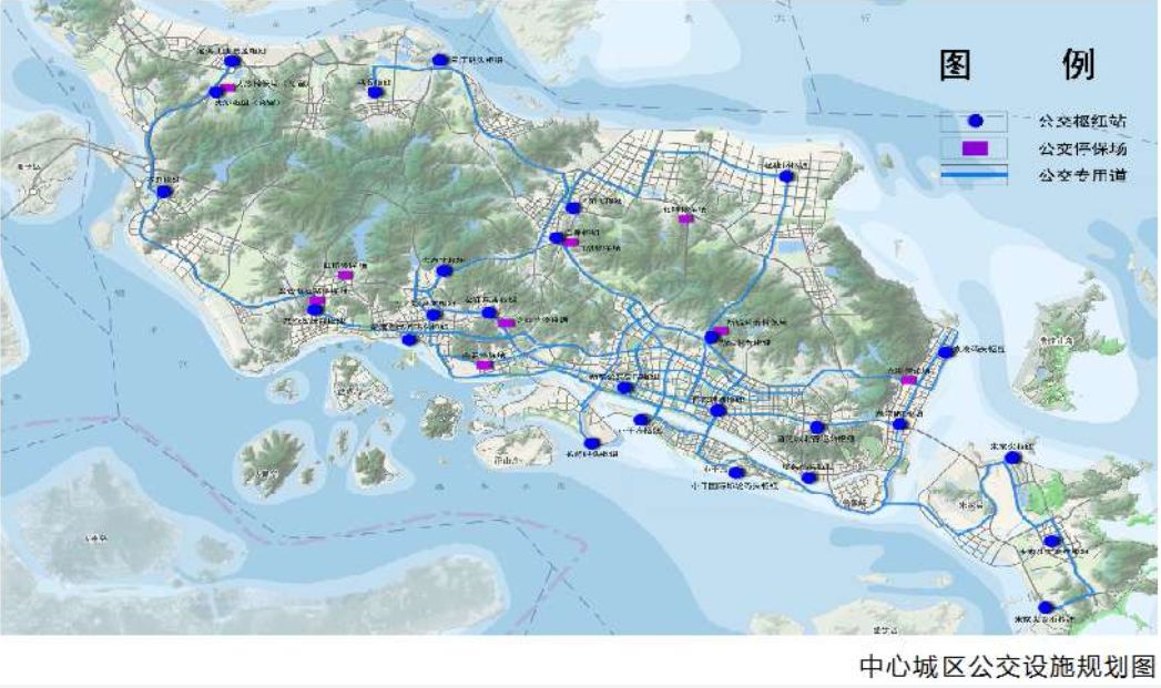 《规划》以舟山本岛为立足点,从对外交通,岛际交通,城市交通等方面