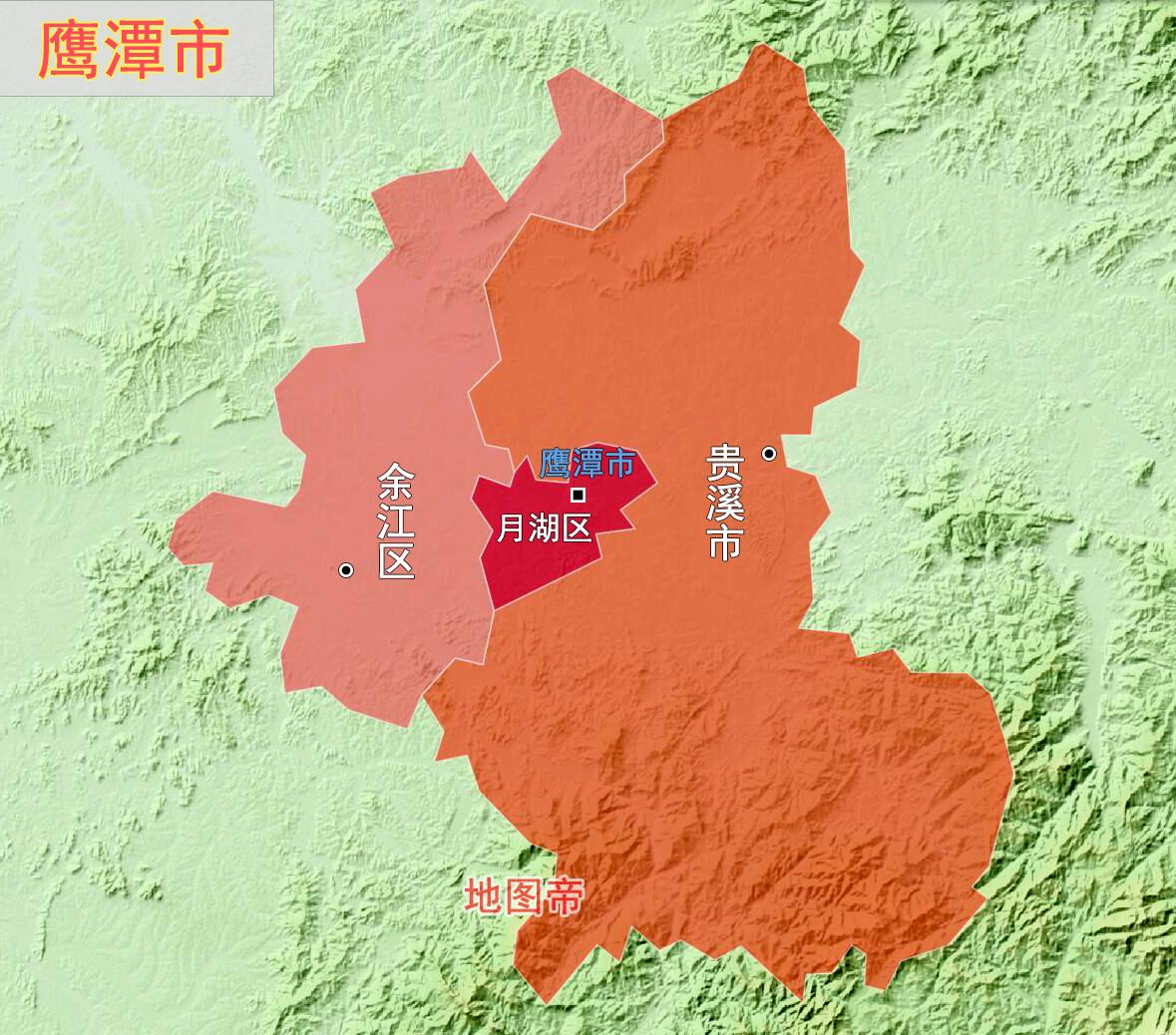 鹰潭市区县GDP_鹰潭市区地图全图