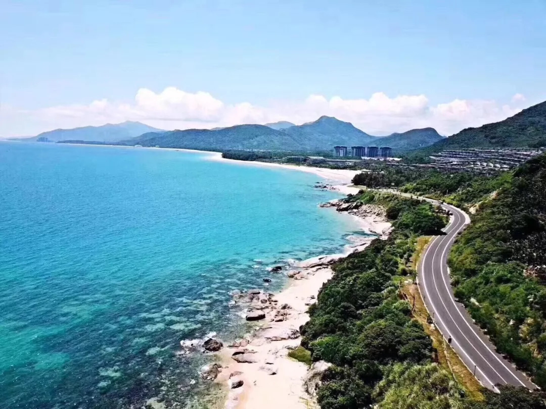 石梅湾的旅行马拉松即将启程神秘竞秀的海岸线 无处复刻的风景没有