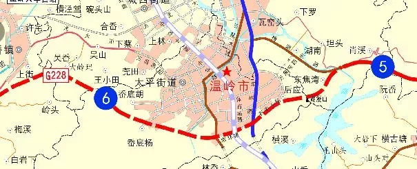 玉环又多了一条新国道!有经过你家门口吗?