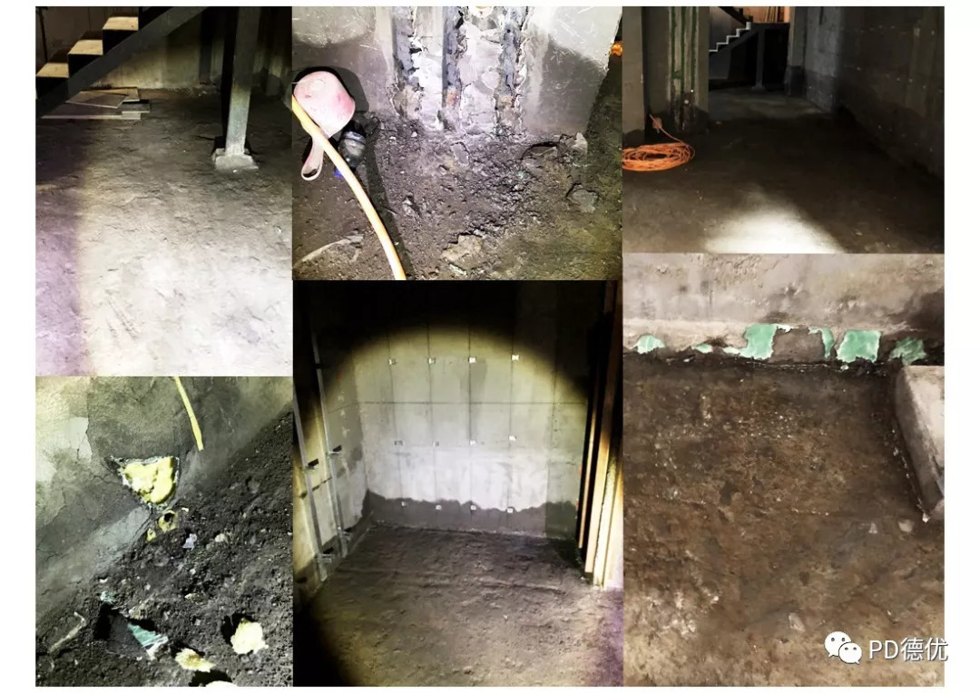 案例分享pd德优德标工程别墅地下室负水压防水防潮项目